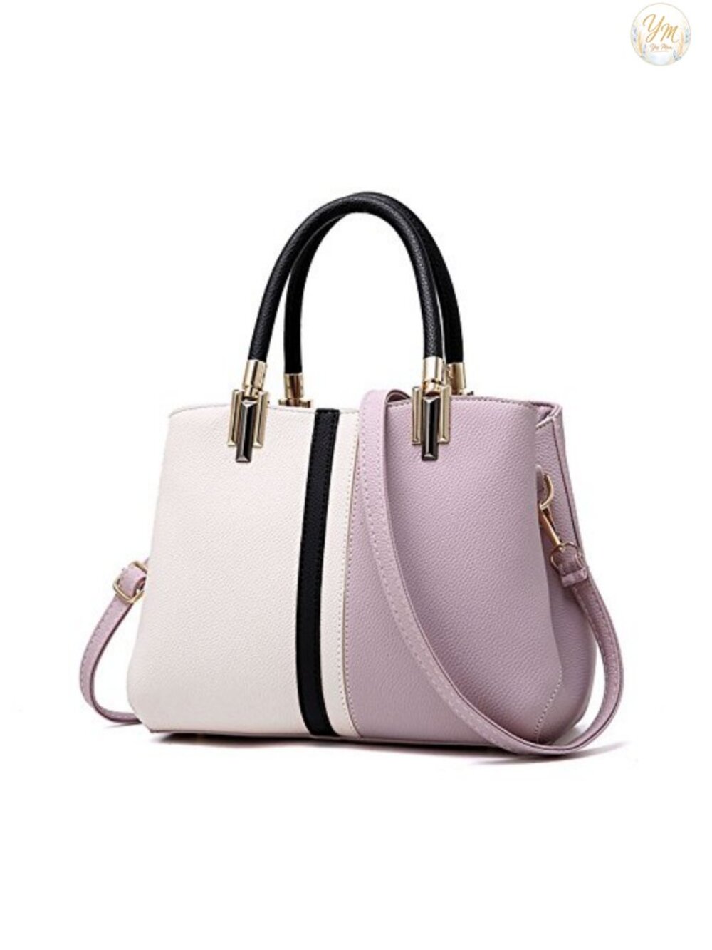 PU Leather Satchel Top Handle Handbag Shoulder Bag Purse for Women